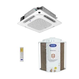 Ar-condicionado Split Cassete Carrier 36.000 BTUS Inverter 4 Vias Quente e Frio