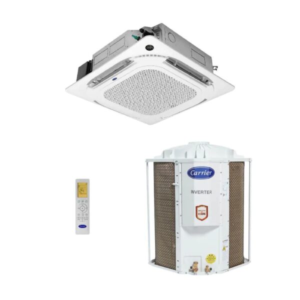 Ar-condicionado Split Cassete Carrier 36.000 BTUS Inverter 4 Vias Quente e Frio