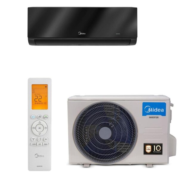 Ar-condicionado Split Hi Wall Springer 24.000 BTUS Inverter Quente e Frio Black Edition