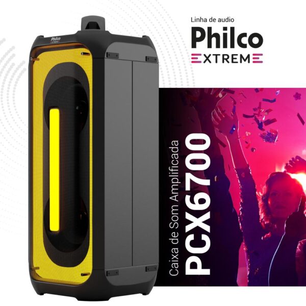 Caixa de Som Philco Extreme Ex Bass 650W Bivolt – PCX6700