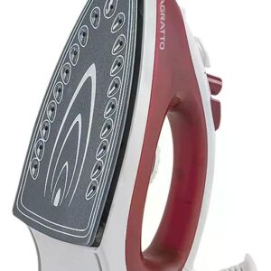 Ferro de Passar Vapor Agratto Bravo Cerâmico Vermelho 127V – FC-01