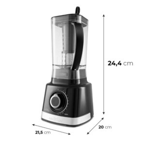 Liquidificador Britânia Fortis Turbo 1400W 3L Preto 127V – BLQ1300P
