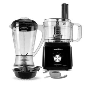 Multiprocessador Britânia 1000W 3 em 1 Lâminas Inox 127V – BMP900C