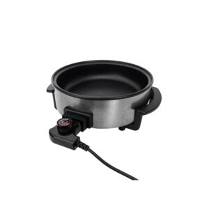 Panela Elétrica Agratto Mangiare Preta Redonda 30cm 1500W 220V – APER01I-02
