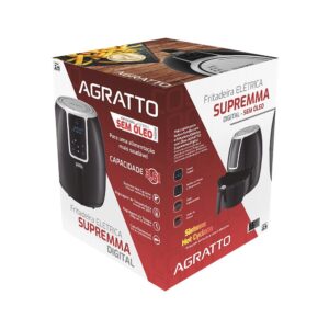 Fritadeira Elétrica Agratto Supremma Digital 3,6L 1400W 127V – FESD-01