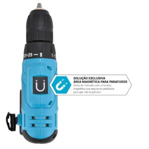 Parafusadeira Philco Force 2 em 1 800RPM Bivolt – PPF12