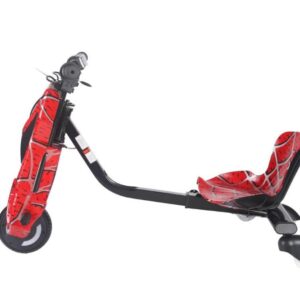 Triciclo Bang Toys Elétrico Drift 36V Luz de LED Bluetooth Suporta 75 kg Vermelho – Turbo Twister