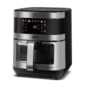 Air Fryer Philco PAF90C 9L Digital Visor Glass 2000W Preta 220v – PAF90C