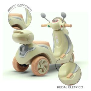 Scooter Elétrica Infantil Bang Toys 6v Verde – Bella T3