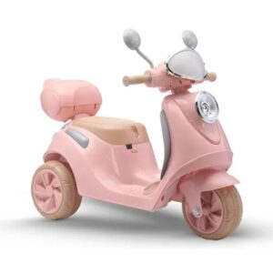 Scooter Elétrica Infantil Bang Toys 6v Rosa – Bella T3