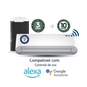Ar-condicionado Split Hi Wall Electrolux 24.000 BTUs Inverter Frio Wi-Fi – YE24F