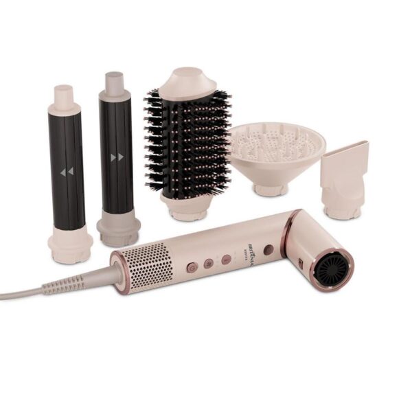 Secador de Cabelo Britânia 1450W com 5 Acessórios Profissional Potente Leve com Modelador 127V – BSD15A