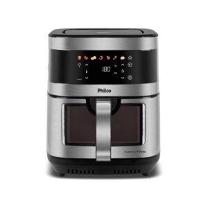 Air Fryer Philco PAF90C 9L Digital Visor Glass 2000W Preta 220v – PAF90C