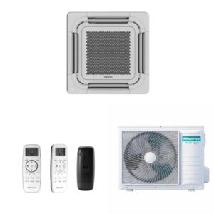 Ar-condicionado Cassete Hisense 36.000 BTUS Inverter 4 Vias Frio AUW-36T4RKC